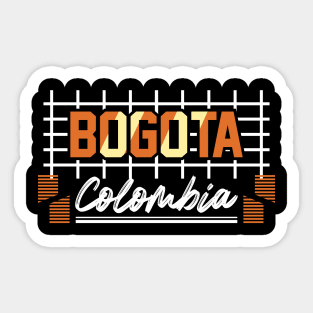 bogota colombia city building Sticker